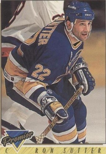 1993-94 Topps Premier - Ron Sutter #103