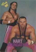 1990 Classic WWF - Bret Hart Jim Neidhart The Hart Foundation #38