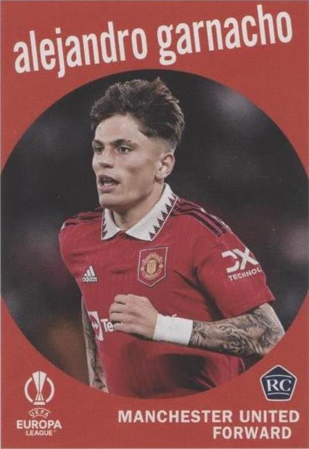 2022-23 Topps UEFA Club Competitions Alejandro Garnacho #59-21