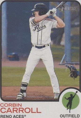 2022 Topps Heritage Minor League Edition - Corbin Carroll #121