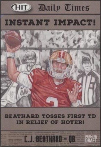 2018 Sage Hit C.J. Beathard #54