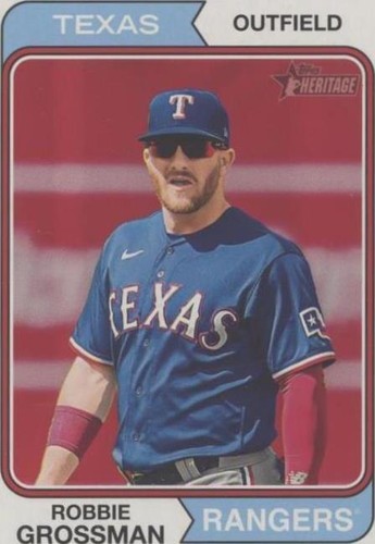 2023 Topps Heritage High Number - Robbie Grossman #600