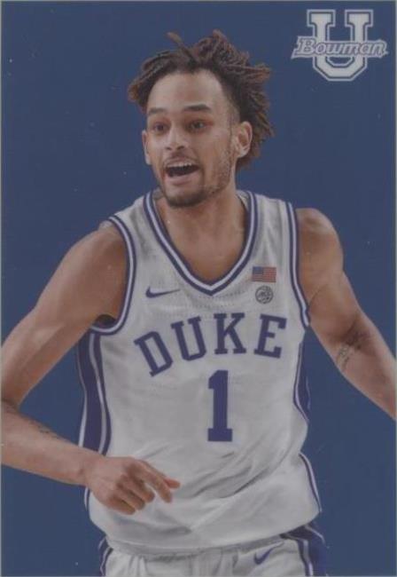 2022-23 Bowman University Chrome - Dereck Lively #09B-7