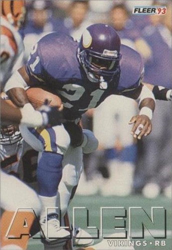 1993 Fleer Terry Allen #26