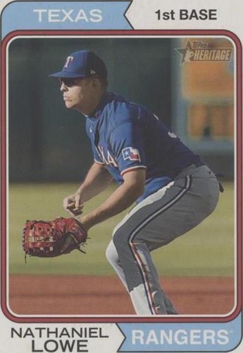 Nate Lowe Trading Cards