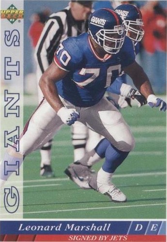 1993 Upper Deck Leonard Marshall #466