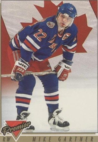1993-94 Topps Premier - Mike Gartner #384