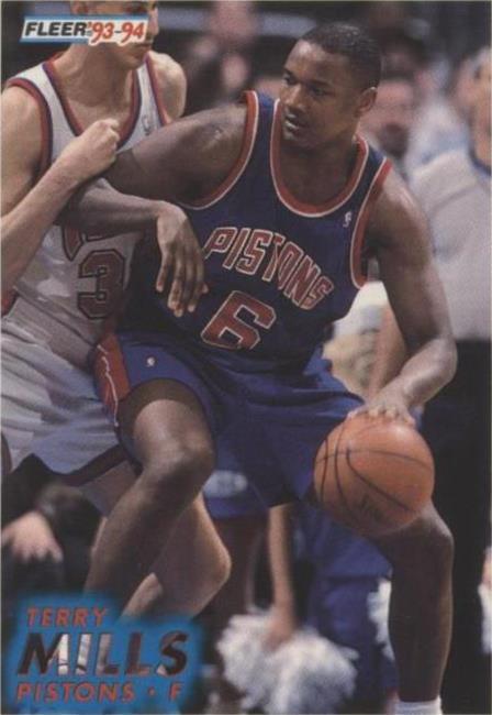 1993-94 Fleer - Terry Mills #61