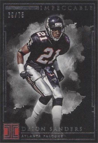 2019 Panini Impeccable Deion Sanders #77