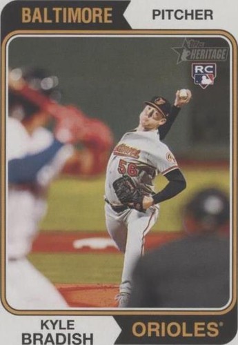 2023 Topps Heritage - Kyle Bradish #191