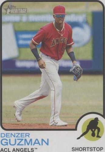 2022 Topps Heritage Minor League Edition - Denzer Guzman #35