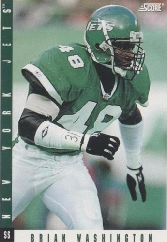 1993 Score Brian Washington #219
