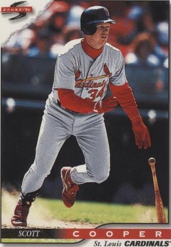 1996 Score - Scott Cooper #430