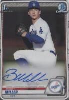 2020 Bowman Draft - Bobby Miller #CDA-BM