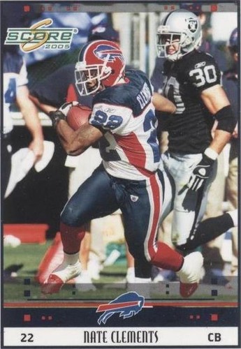 2005 Score Nate Clements #32