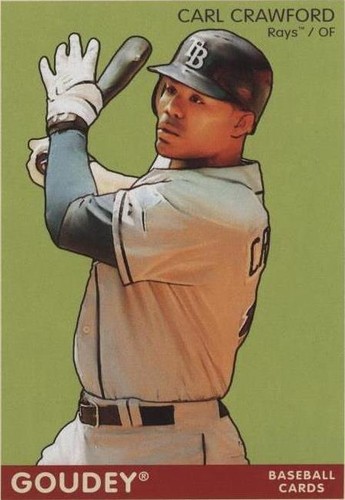 2009 Upper Deck Goudey - Carl Crawford #185