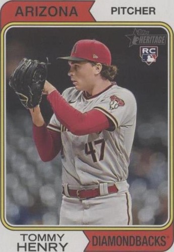 2023 Topps Heritage - Tommy Henry #147