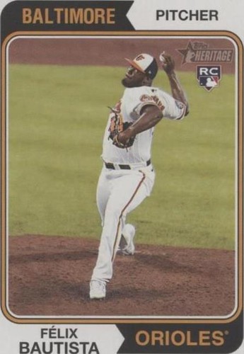 2024 Topps Heritager #36 Felix Michael Bautista (Refactor
