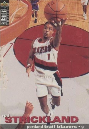 1995-96 Upper Deck Collector's Choice International French I - Rod Strickland #127