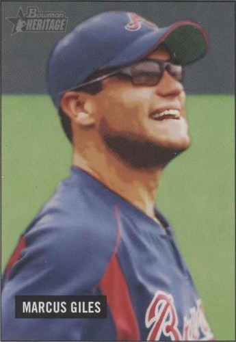 2005 Bowman Heritage - Marcus Giles #201