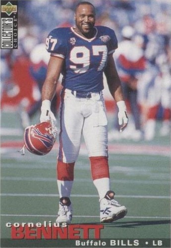 1995 Upper Deck Collector's Choice Cornelius Bennett #163
