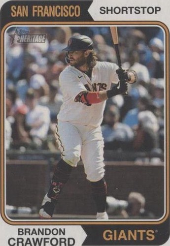 2023 Topps Heritage - Brandon Crawford #419