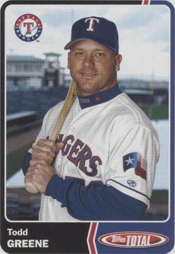 2003 Topps Total - Todd Greene #648