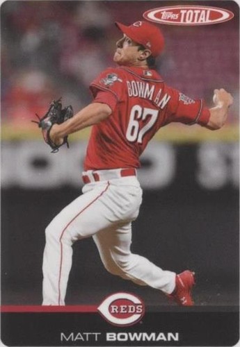 2019 Topps Total - Matt Bowman #834