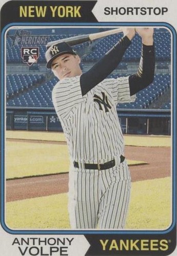 2023 Topps Heritage - Anthony Volpe #282