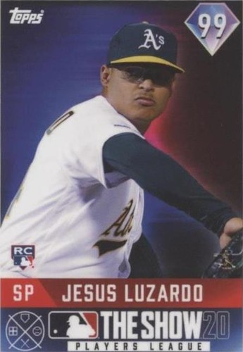 2020 Topps The Show 20 Players League - Jesus Luzardo #20
