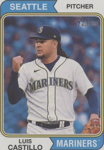 2023 Topps Heritage High Number - Luis Castillo #669