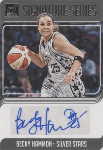 2019 Panini Donruss WNBA - Becky Hammon #SS-BHM