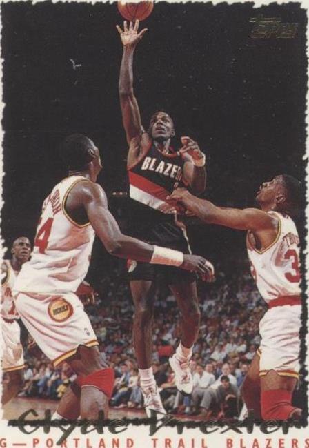 1994-95 Topps - Clyde Drexler #255