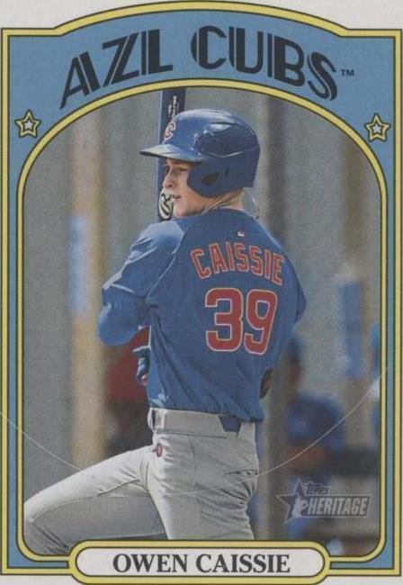 2021 Topps Heritage Minor League Edition - Owen Caissie #37