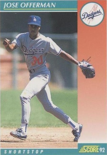 1992 Score - Jose Offerman #699