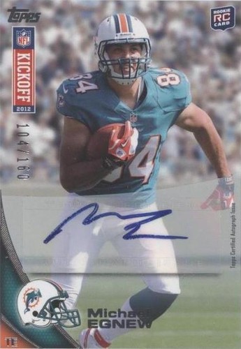 2012 Topps Kickoff Michael Egnew #3