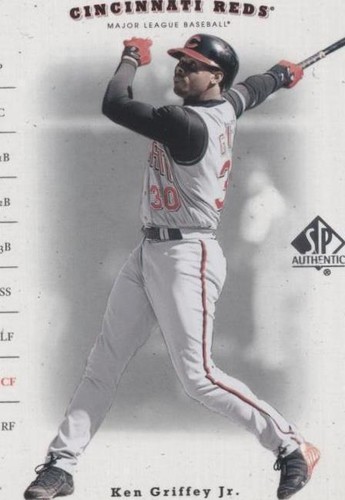 2001 SP Authentic - Ken Griffey Jr #90