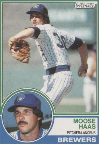 1983 O-Pee-Chee - Moose Haas #317