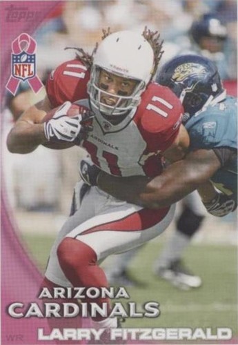 2010 Breast Cancer Awareness A Crucial Catch Larry Fitzgerald #59