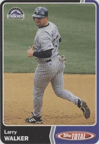2003 Topps Total - Larry Walker #770
