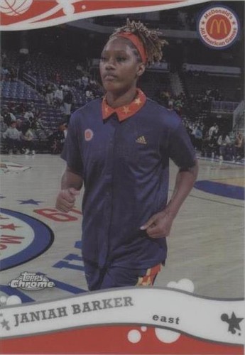 2022 Topps Chrome McDonald's All American - Janiah Barker #2K6-14