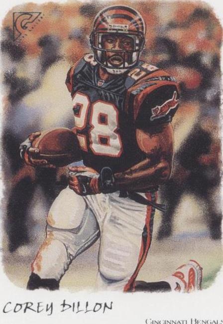 2002 Topps Gallery Corey Dillon #124