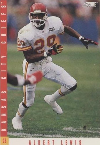 1993 Score Albert Lewis #37
