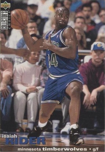1995-96 Upper Deck Collector's Choice International French I - Isaiah Rider #94