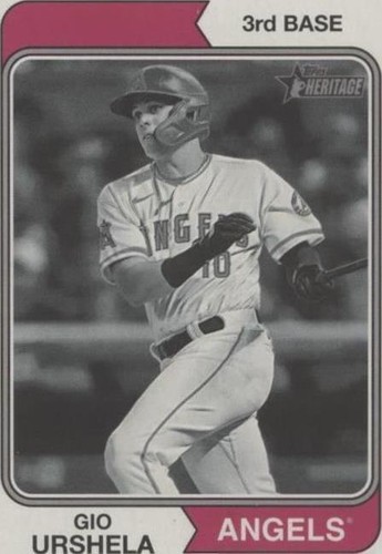 2023 Topps Heritage - Gio Urshela Max Stassi #115