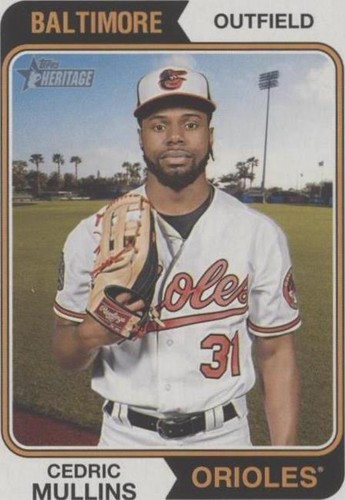 2023 Topps Heritage - Cedric Mullins #356