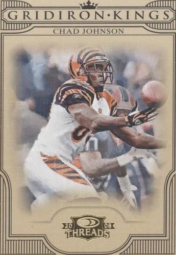 2008 Donruss Threads Chad Johnson #PGK-1