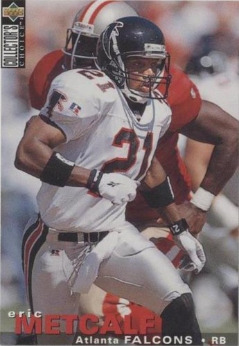 1995 Upper Deck Collector's Choice Update Eric Metcalf #U151