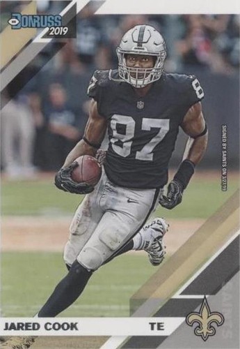 2019 Panini Donruss Jared Cook #196