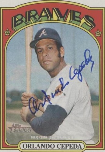 2021 Topps Heritage High Number - Orlando Cepeda #ROA-OC